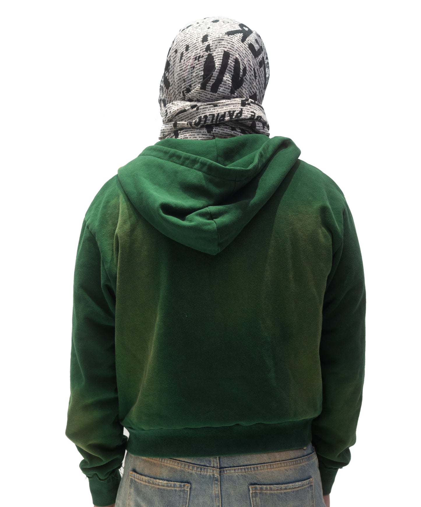 forest green zip up